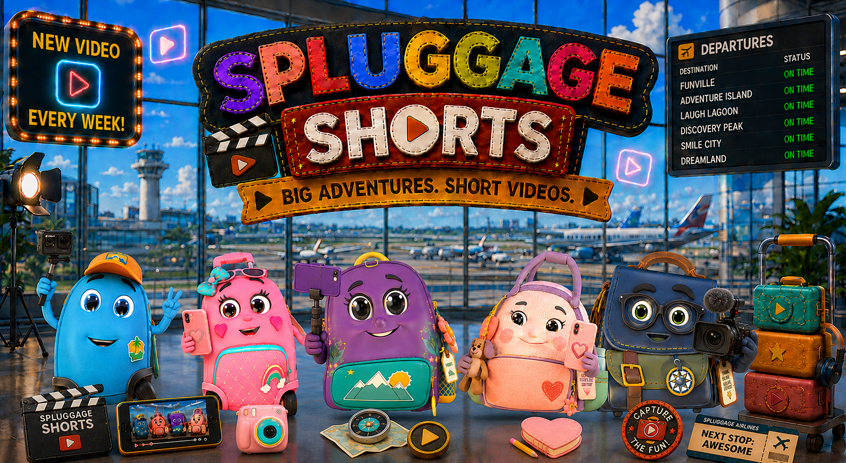 SPLUGGAGE Shorts – Big Adventures. Short Videos.