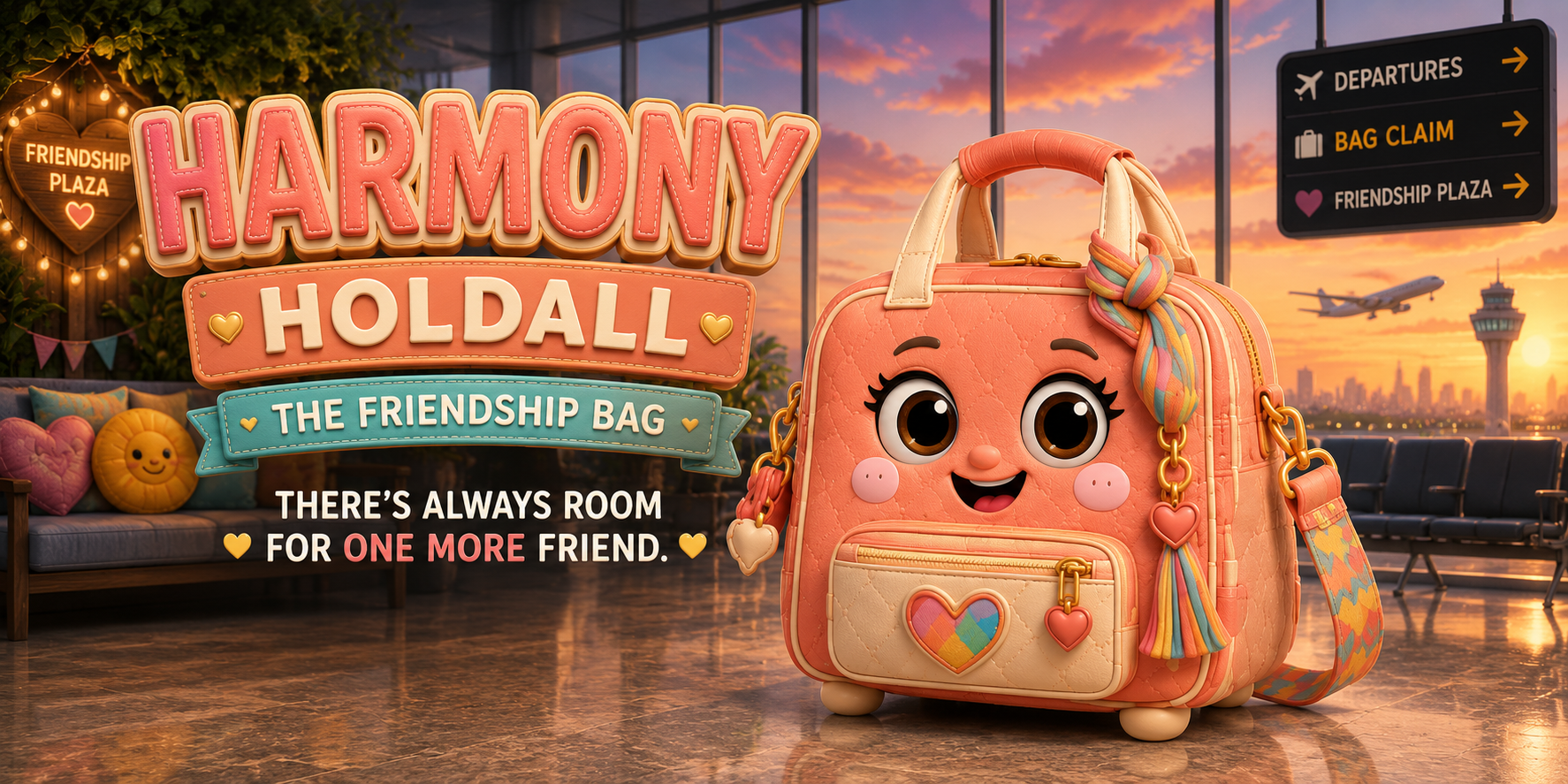 Harmony Holdall — The Friendship Bag