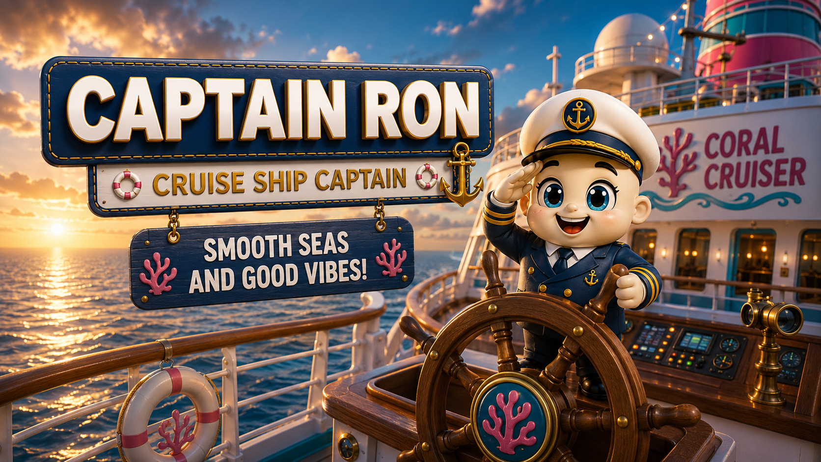 CAPTAIN RON Cruise Ship Captain