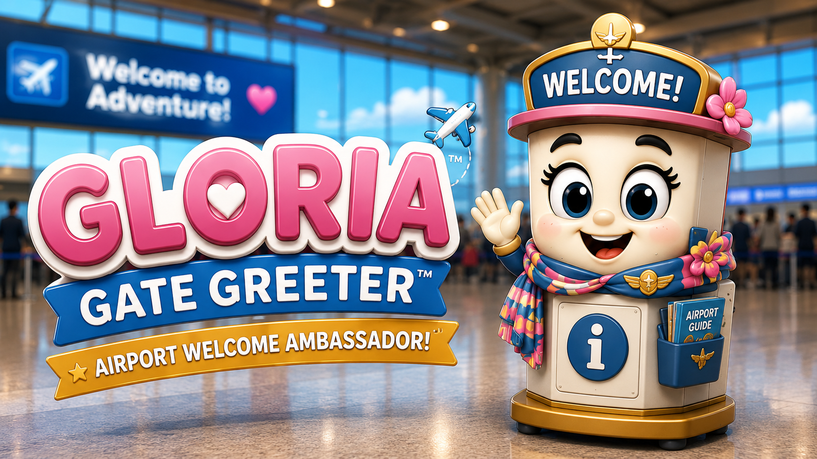 GLORIA GATE Welcome Ambassador