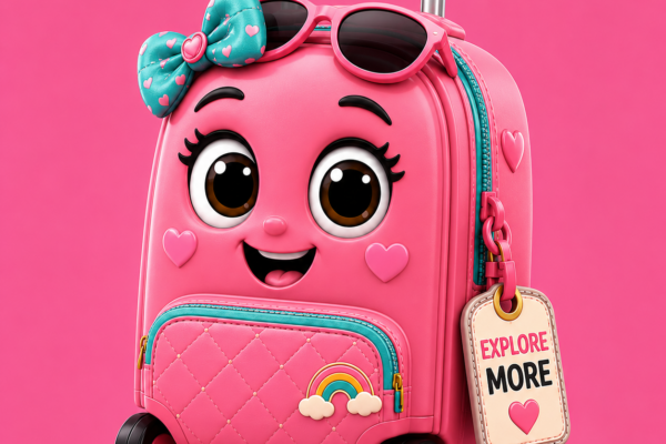 LILA LUGGAGE Pink