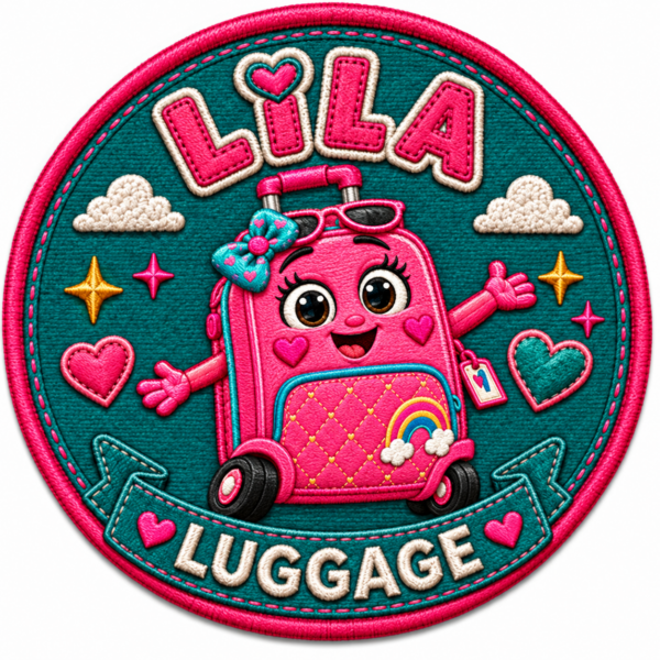 LILA LUGGAGE™ PVC Travel Patch