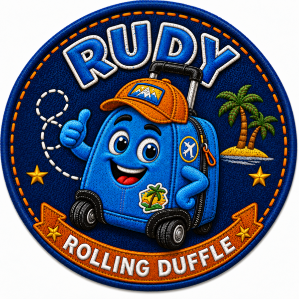 RUDY ROLLING DUFFLE™ PVC Travel Patch