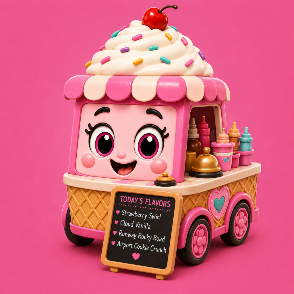 SCOOP SUNDAE Sweet-Treat