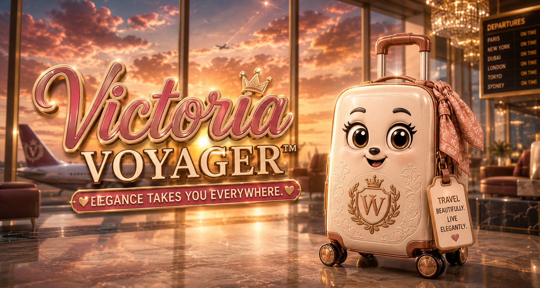VICTORY VOYAGER Premium Spinner Luggage