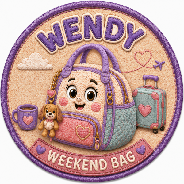 WENDY WEEKEND™ PVC Travel Patch