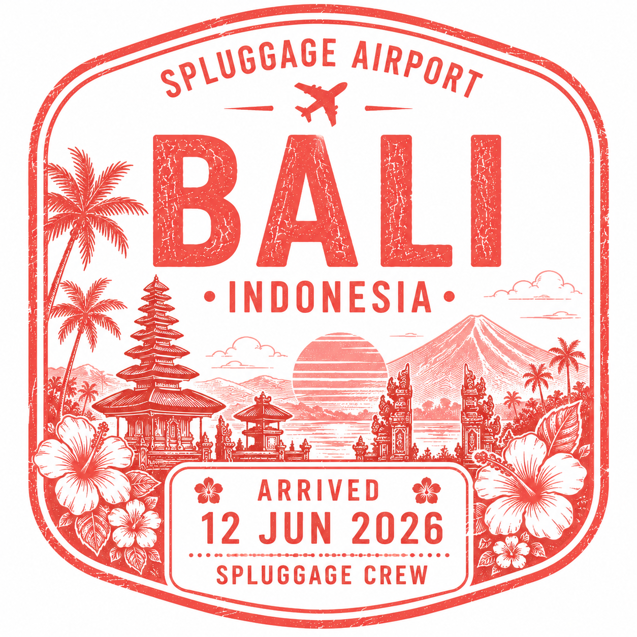 Bali Stamp