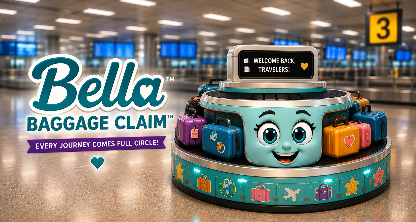 BELLA BAGGAGE CLAIM Arrival Specialist