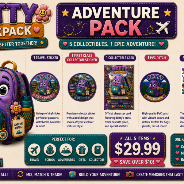 BETTY BACKPACK Adventure Pack