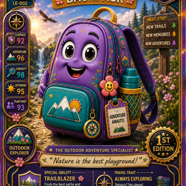BETTY BACKPACK Collectable Character Cards
