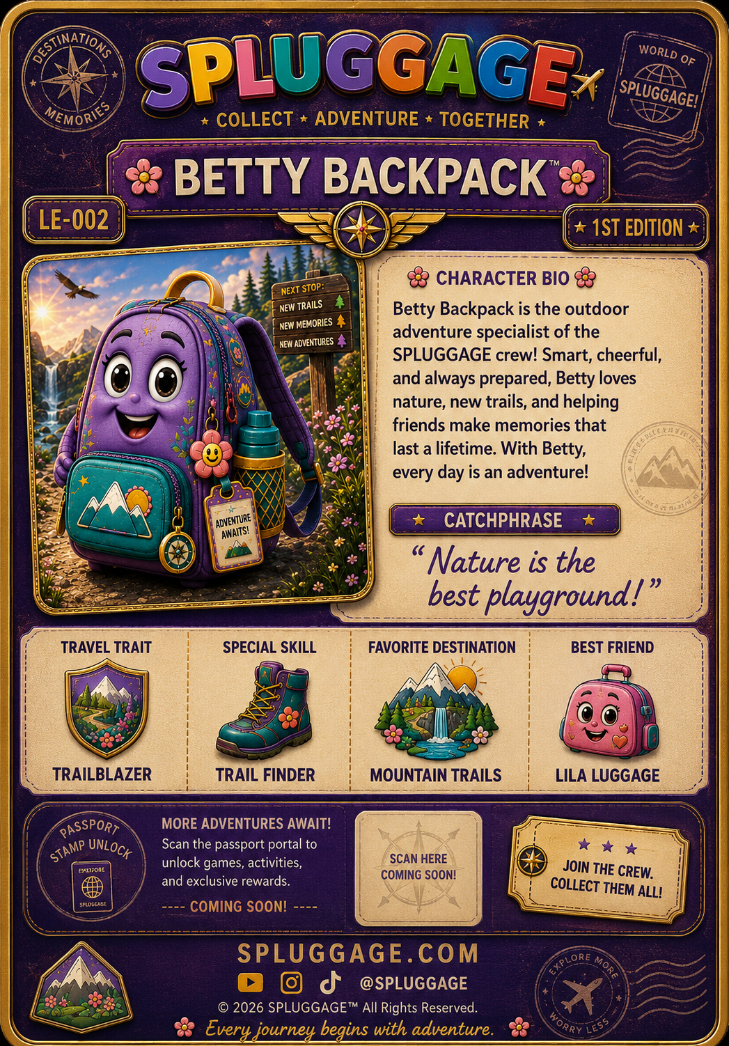 BETTY BACKPACK Adventure Pack - Image 9