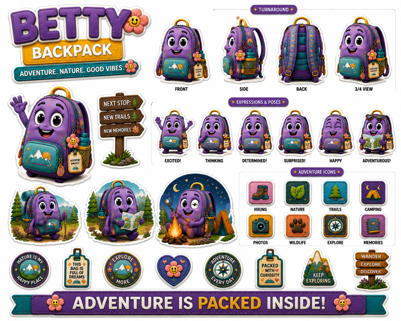 BETTY BACKPACK Adventure Pack - Image 7