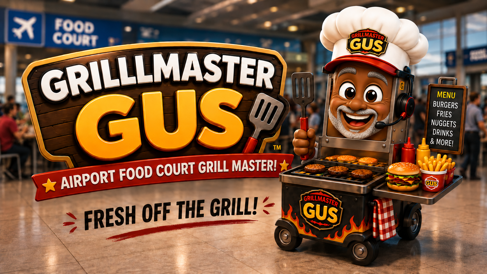 GRILLMASTER GUS Grill Master