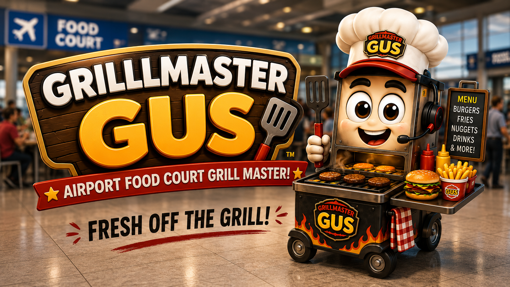 GRILLMASTER GUS Grill Master