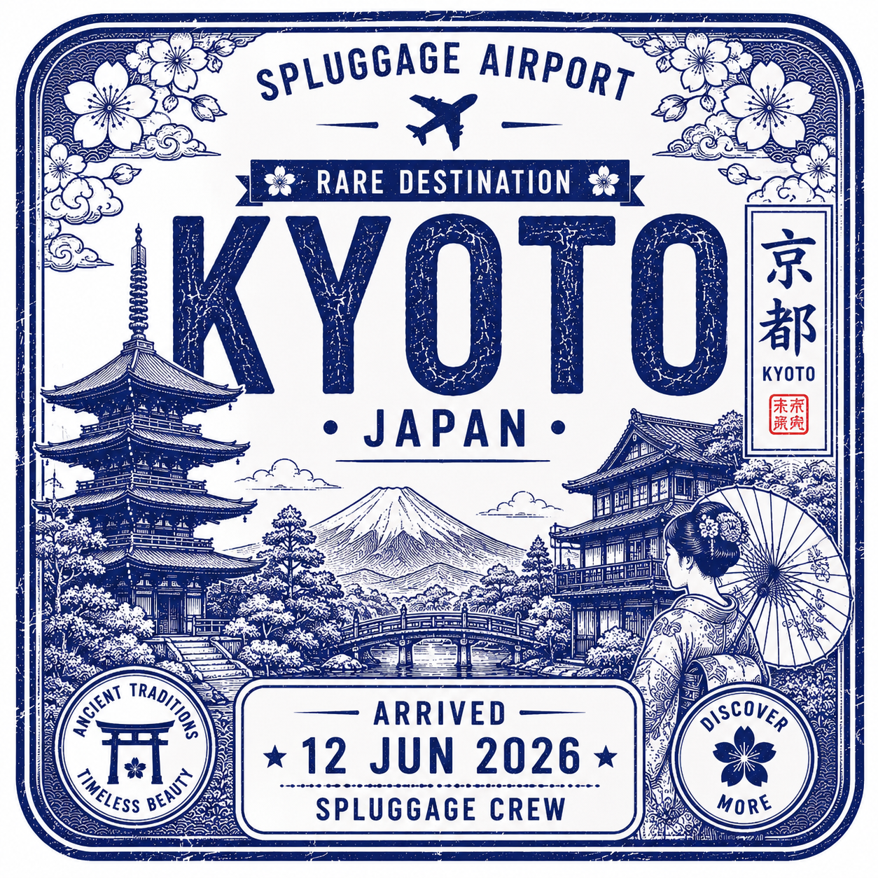 Kyoto Rare Stamp