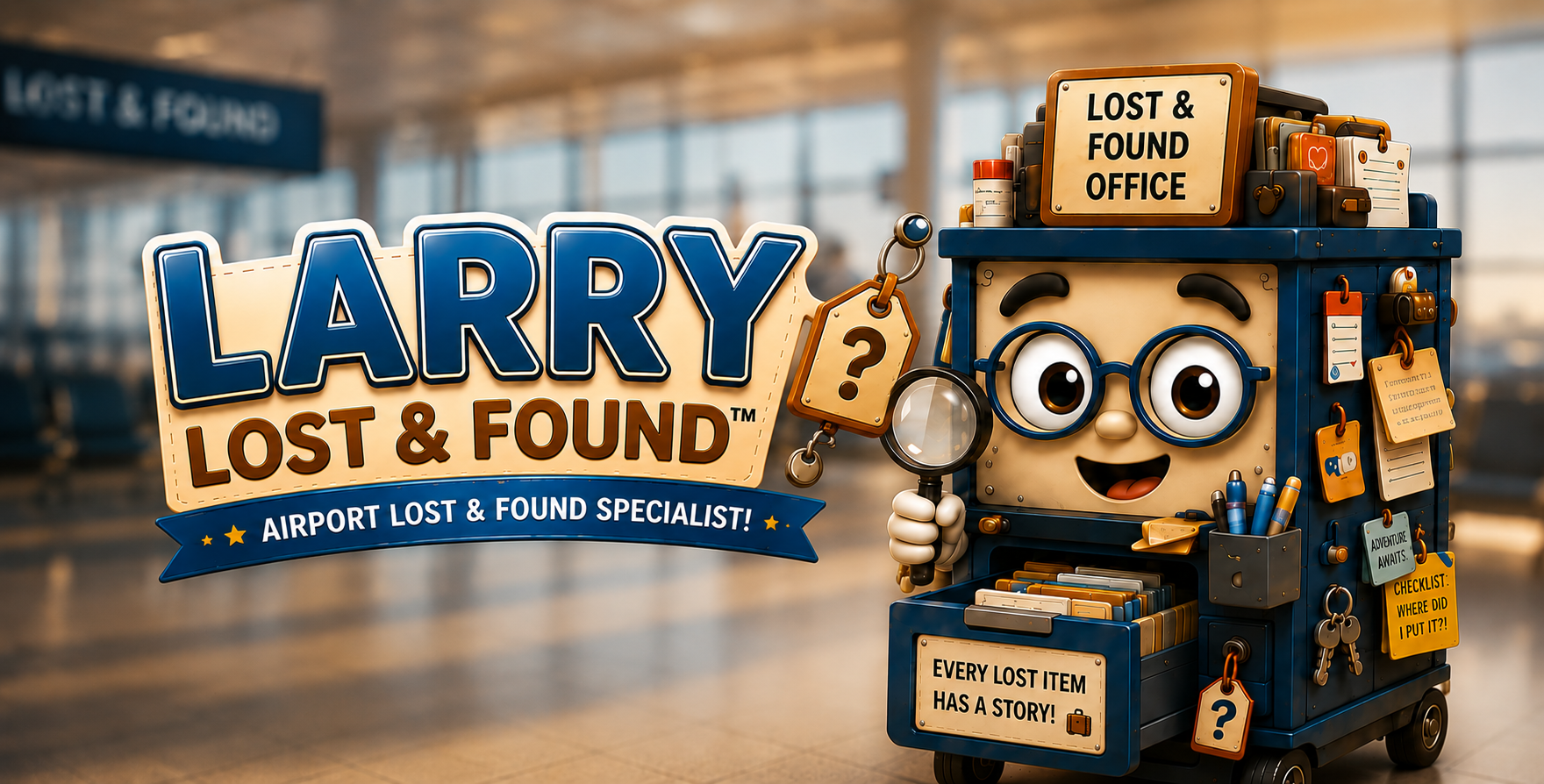 LARRY LOST & FOUND Loveable Detective