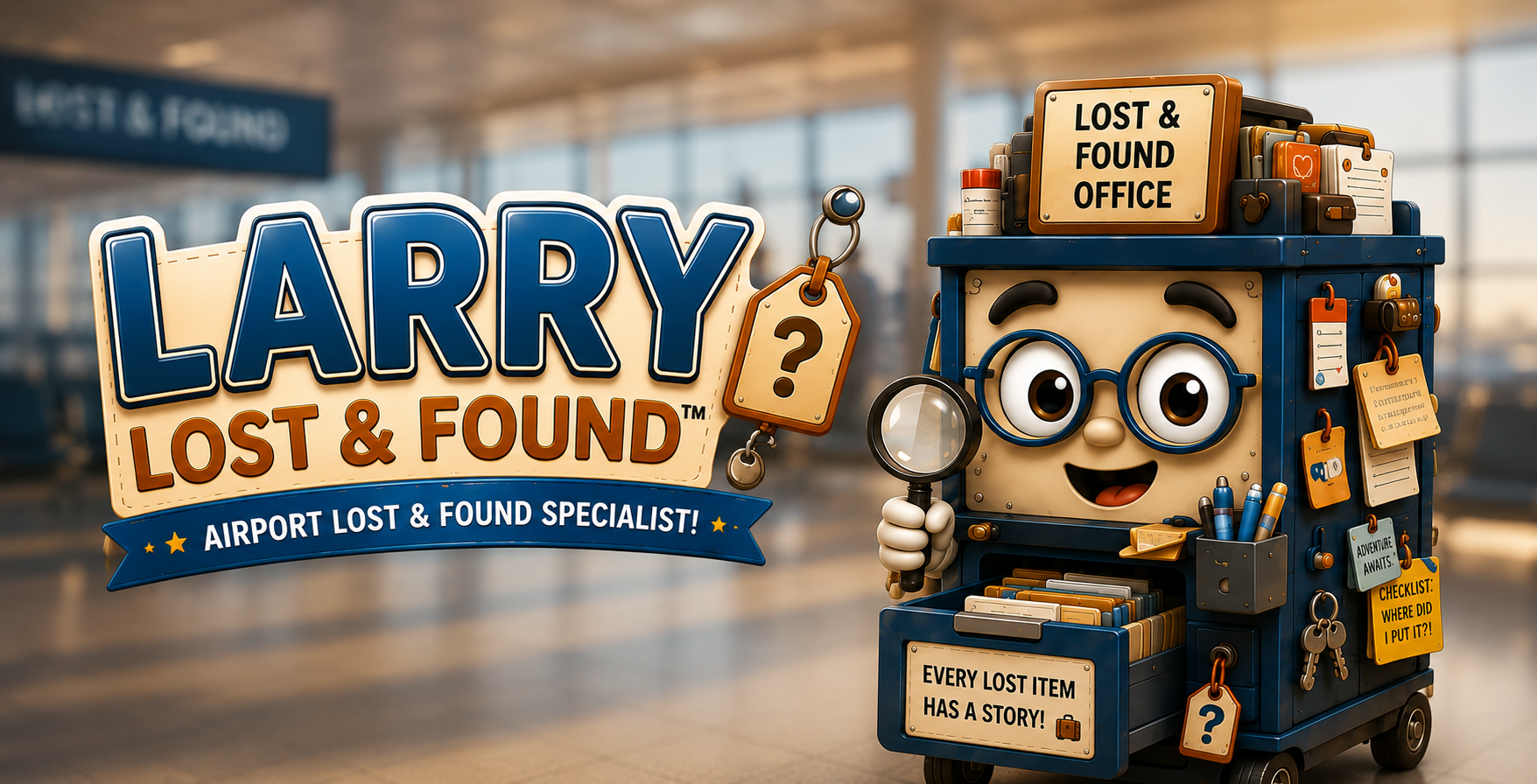LARRY LOST & FOUND Loveable Detective