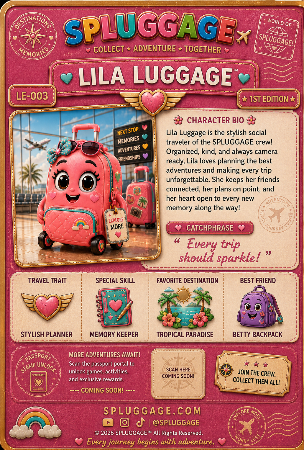 LILA LUGGAGE Adventure Pack - Image 7