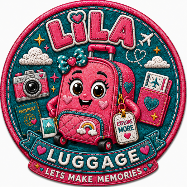 LILA LUGGAGE Travel Sticker