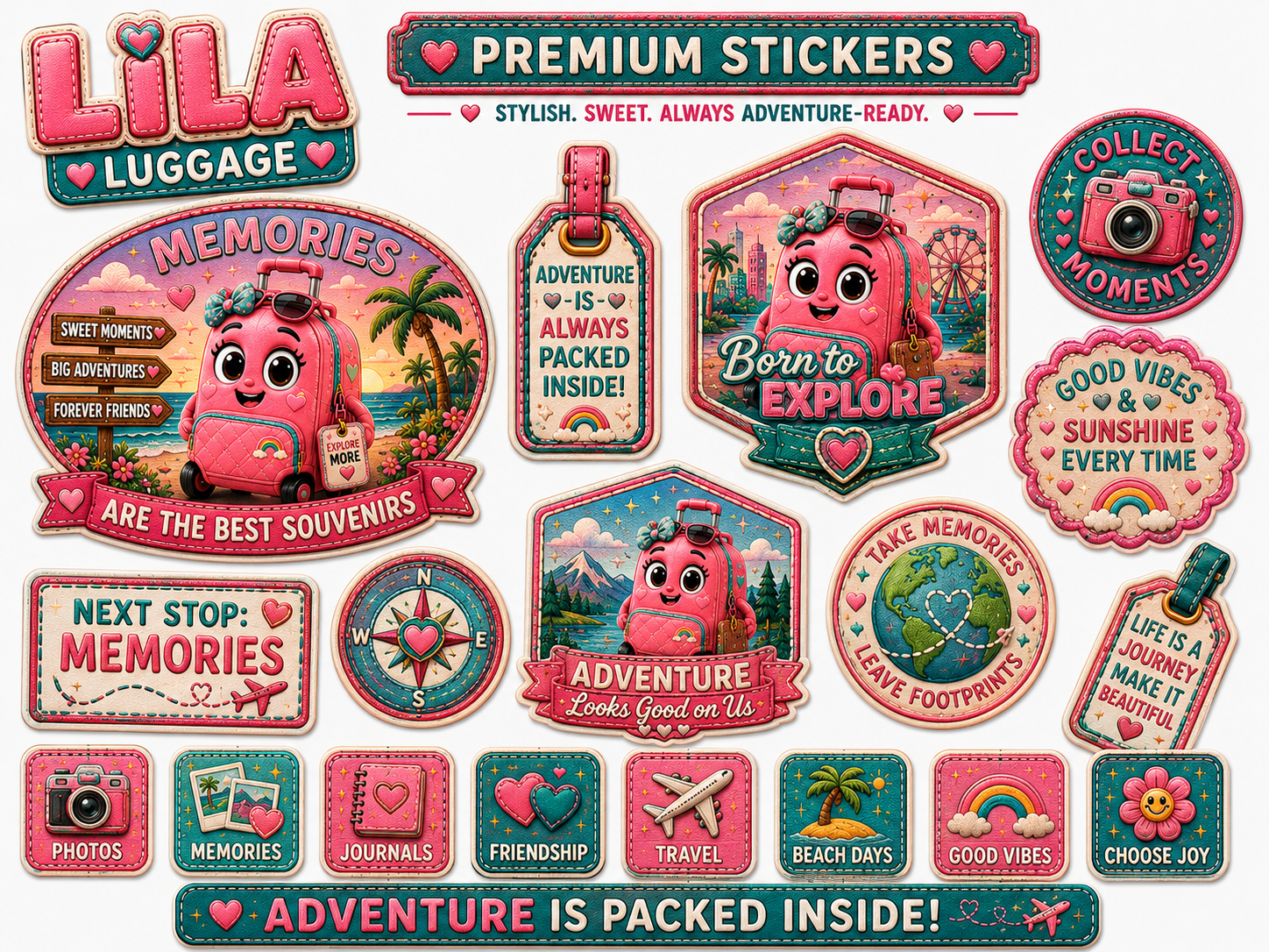LILA LUGGAGE Adventure Pack - Image 4