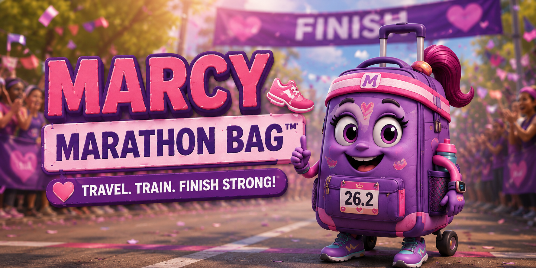 MARCY MARATHON Rolling Bag