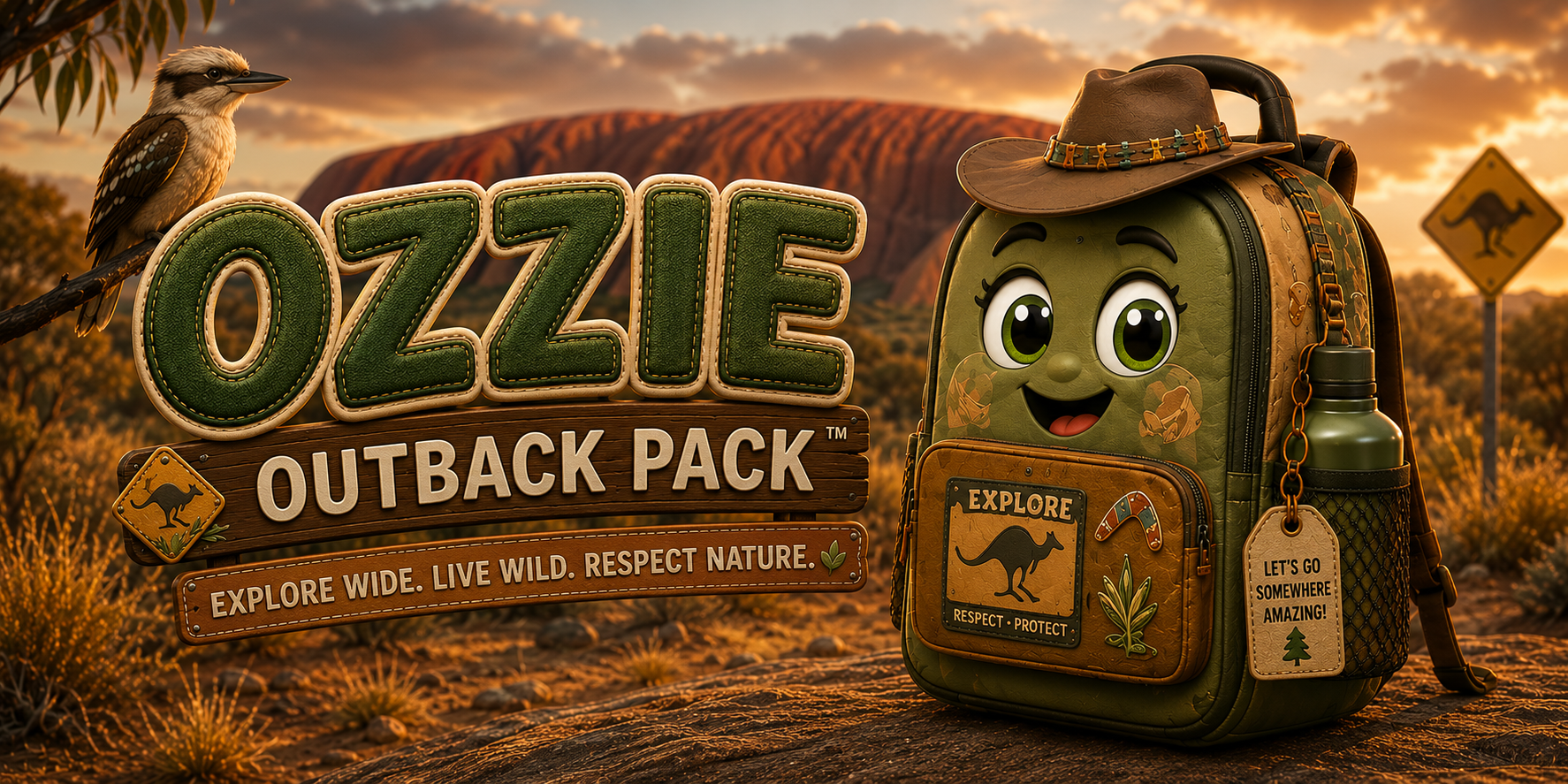 🌿 OZZY OUTBACK Backpack