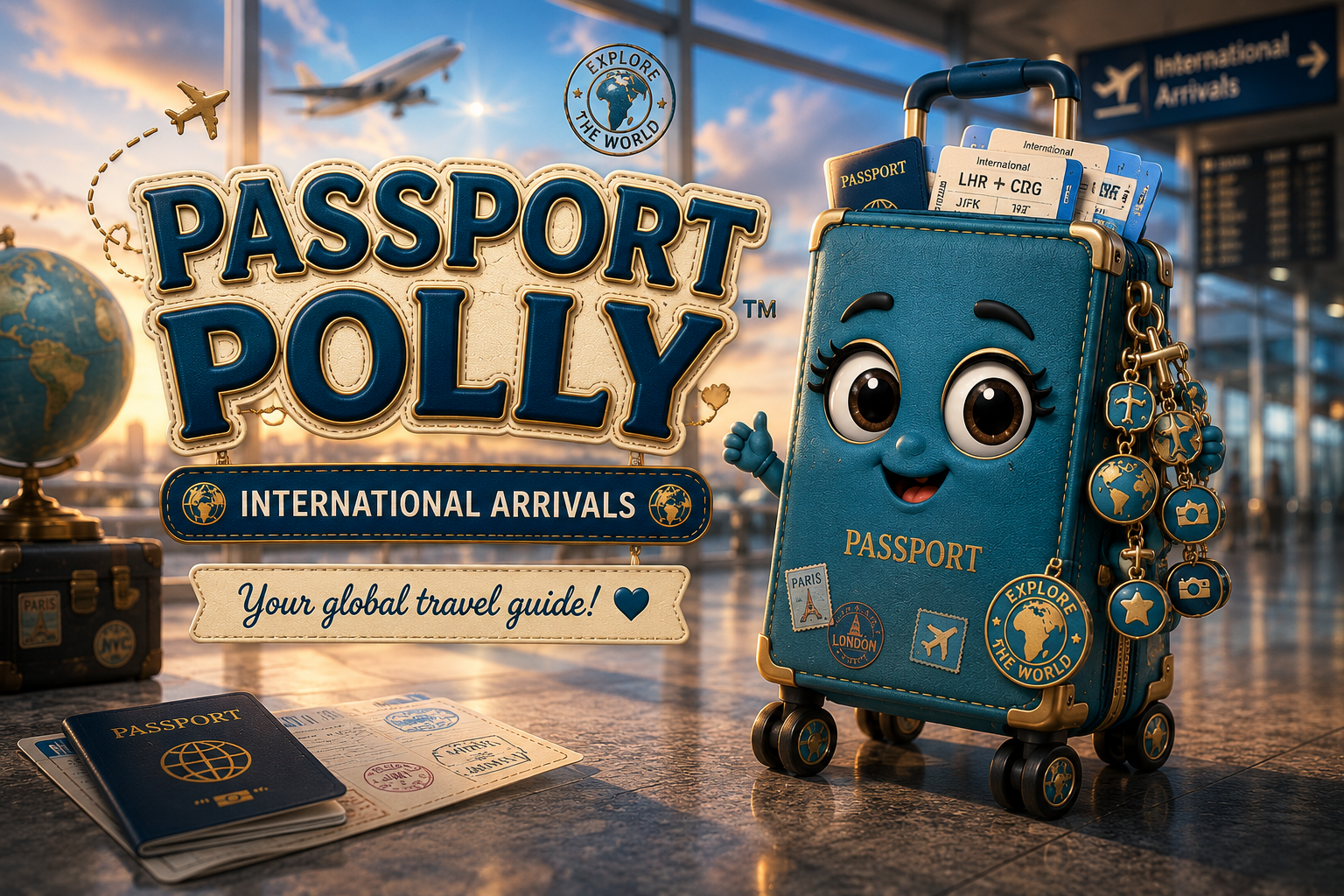 PASSPORT POLLY Passport Holder