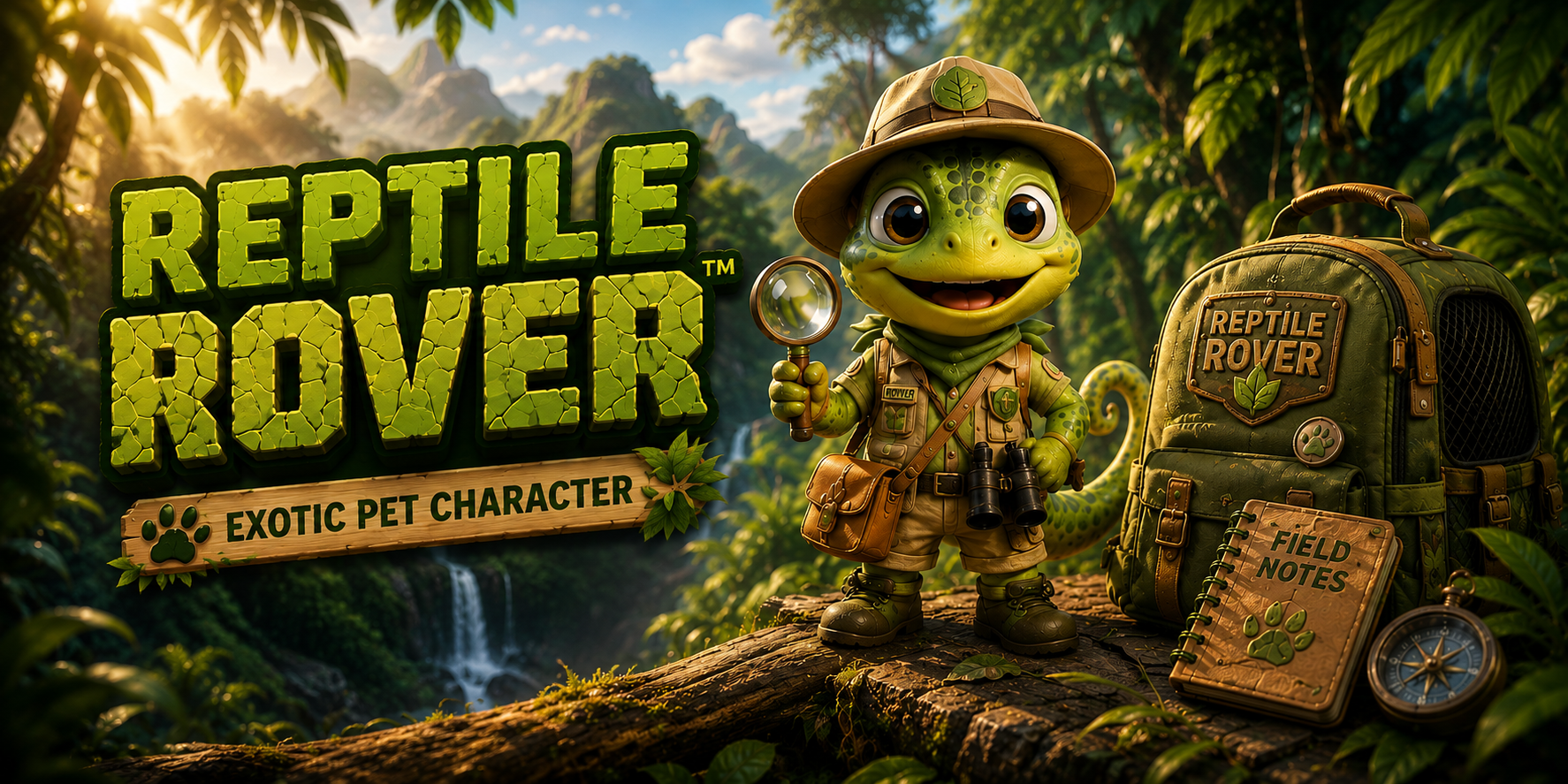 REPTILE ROVER Curious Wildlife Explorer