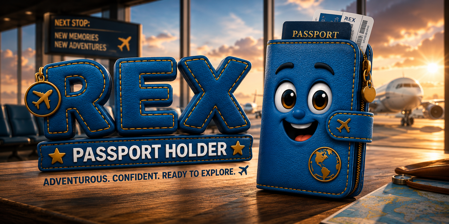 REX PASSPORT Passport Holder