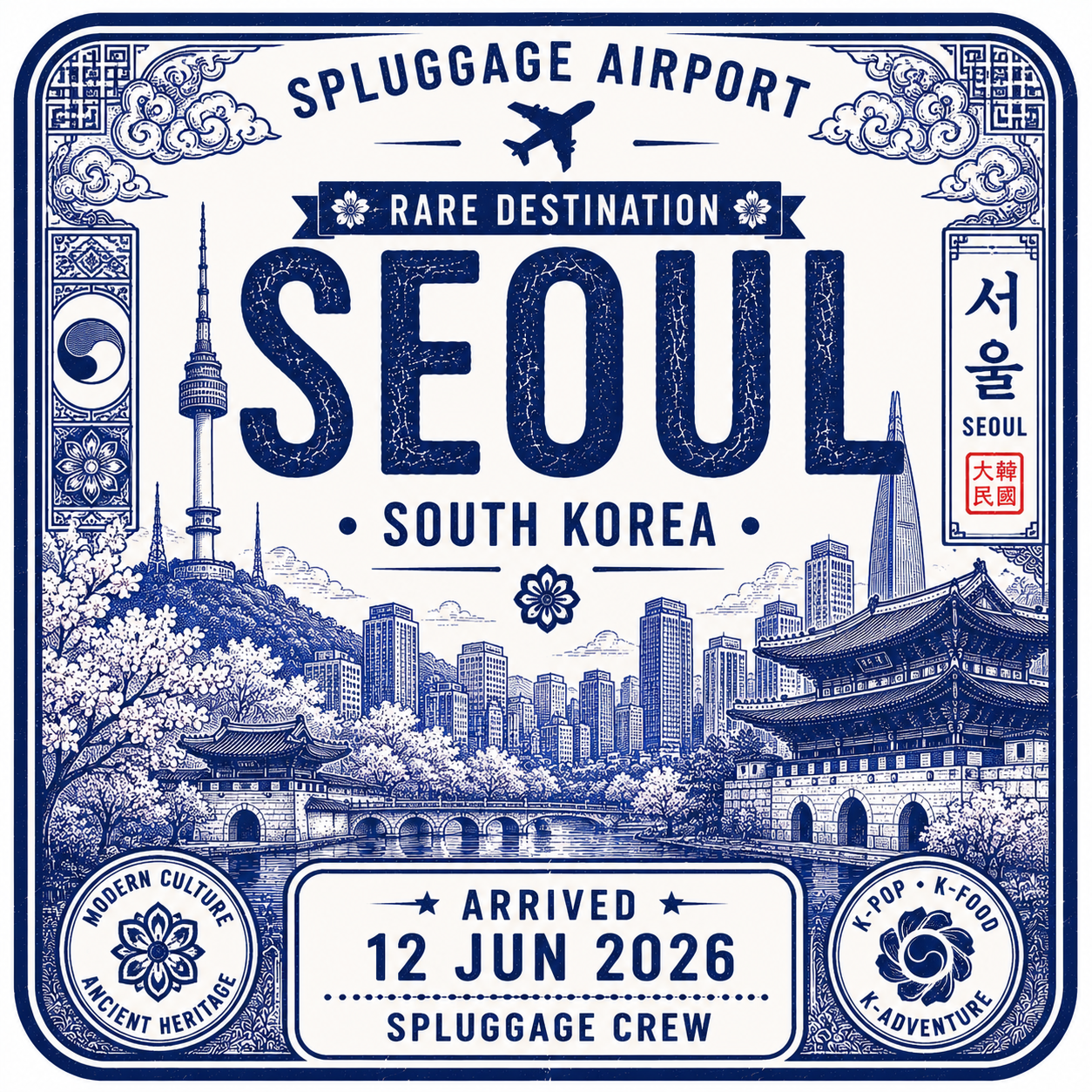 Seoul Rare Stamp