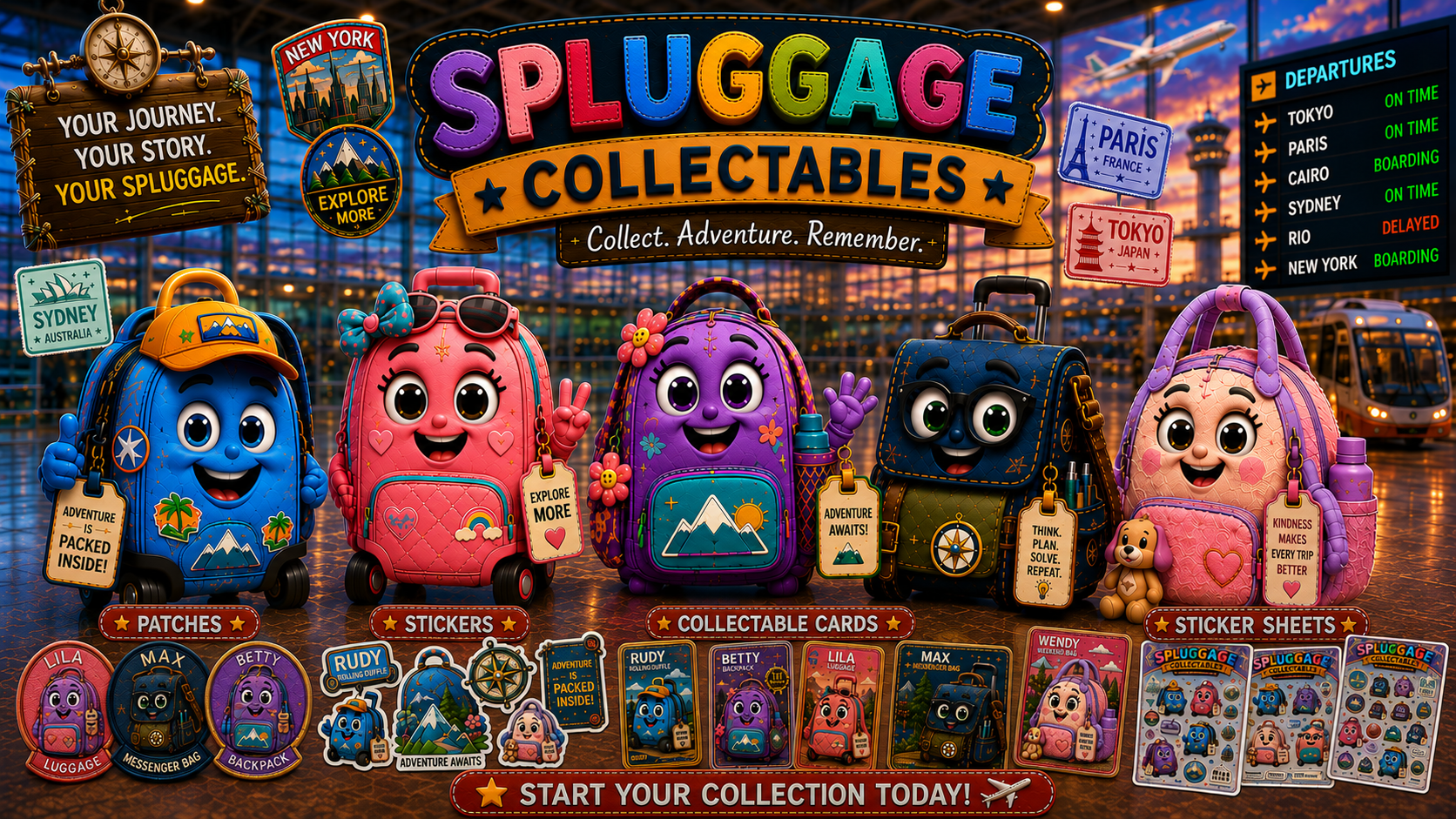 SPLUGGAGE Collectables