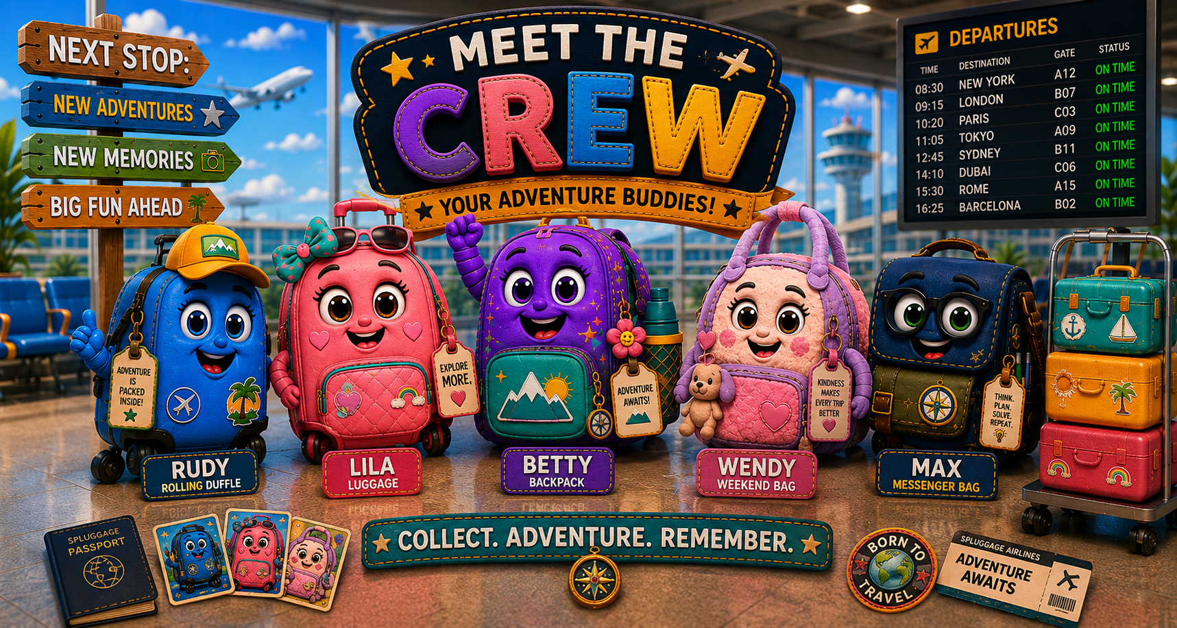 Meet The SPLUGGAGE Crew