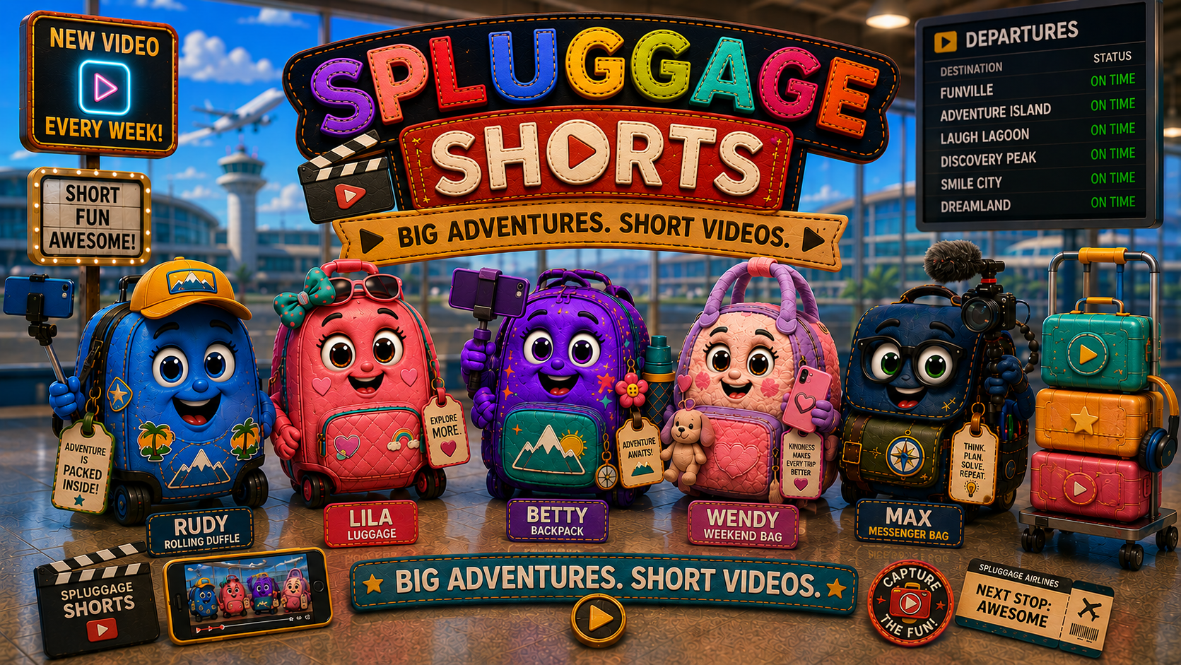 SPLUGGAGE Shorts – Big Adventures. Short Videos.