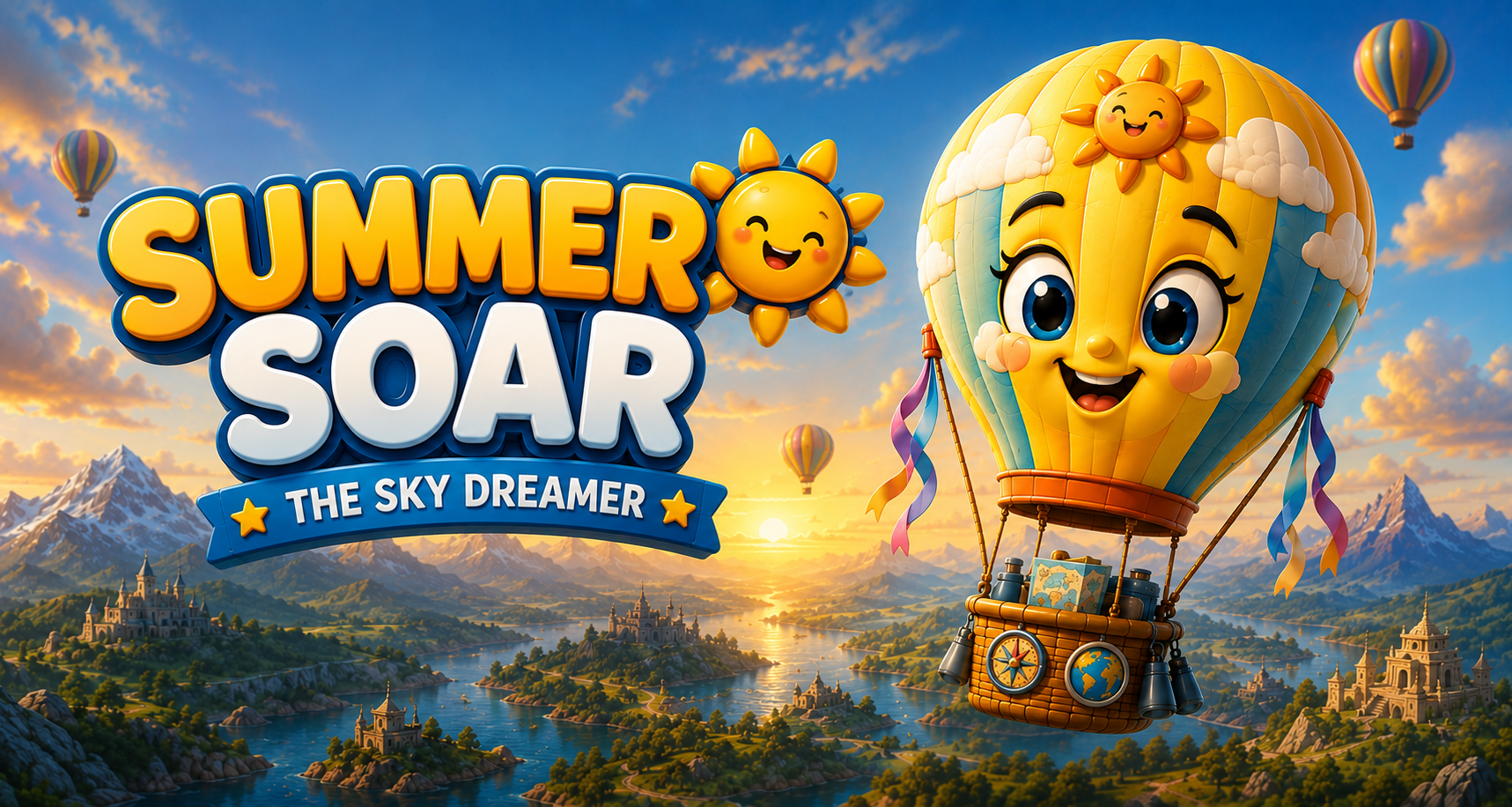 SUMMER SOAR ☁️ Hot Air Balloon