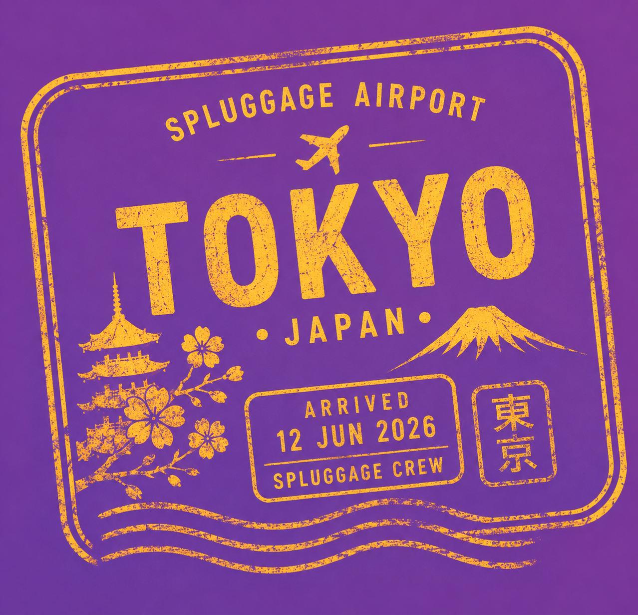 Tokyo Stamp