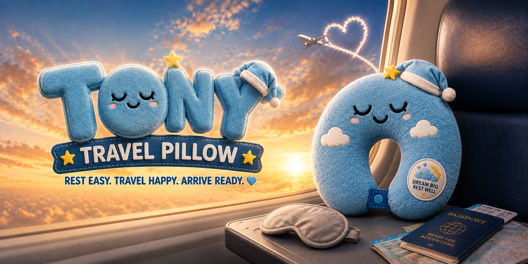 TONY Travel Pillow