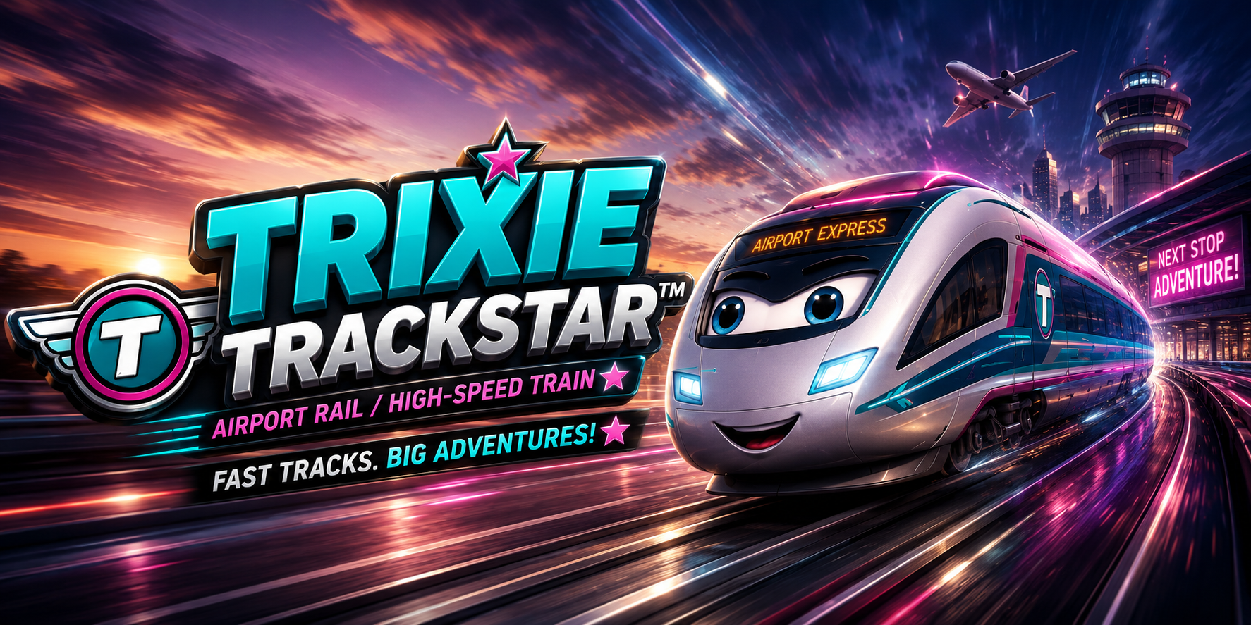 TRIXIE TRACKSTAR Lighting-Fast Rail Hero