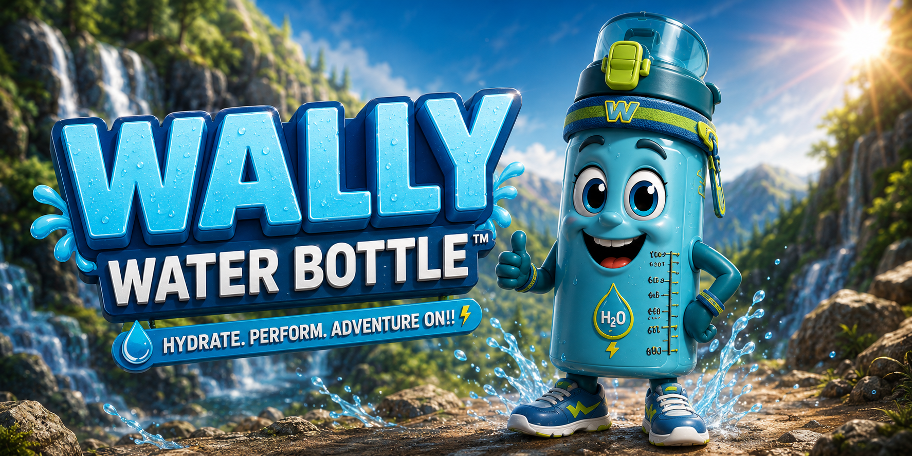WALLY WATER Hydration Buddy