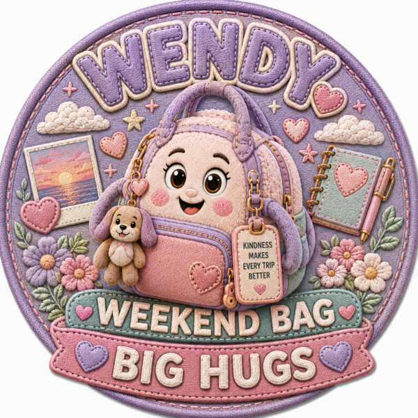 WENDY WEEKEND BAG Travel Sticker