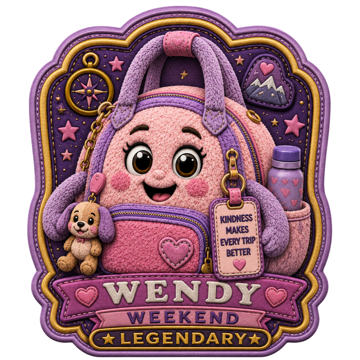 WENDY WEEKEND Legendary PVC Patch