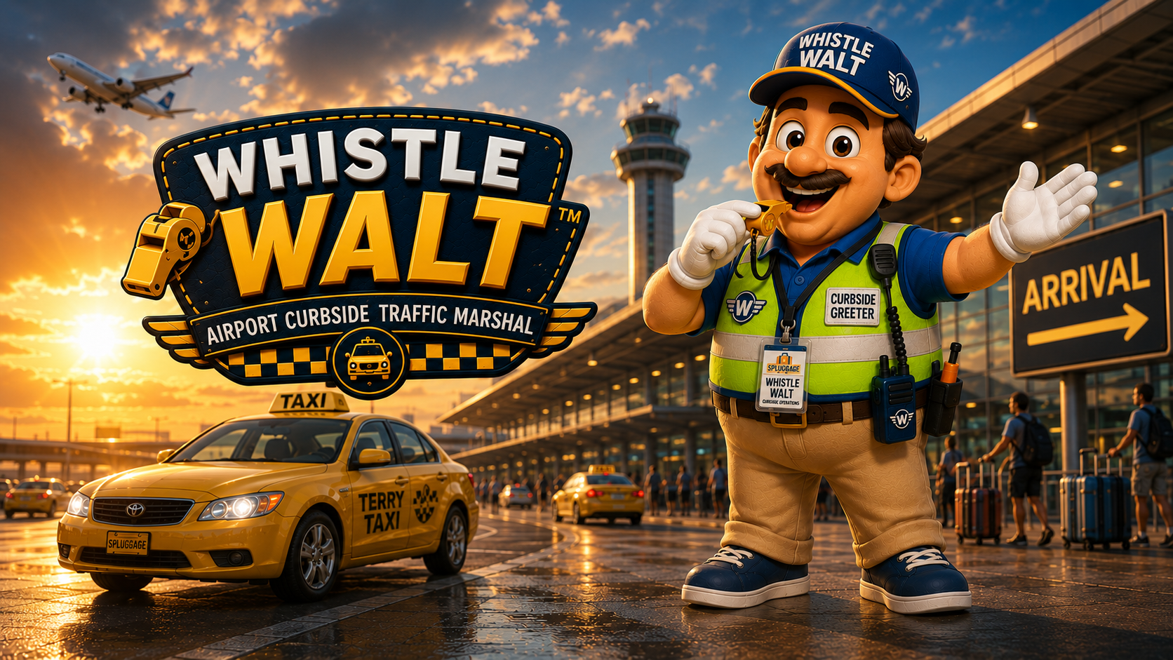 WHISTLE WALT Taxi Captain