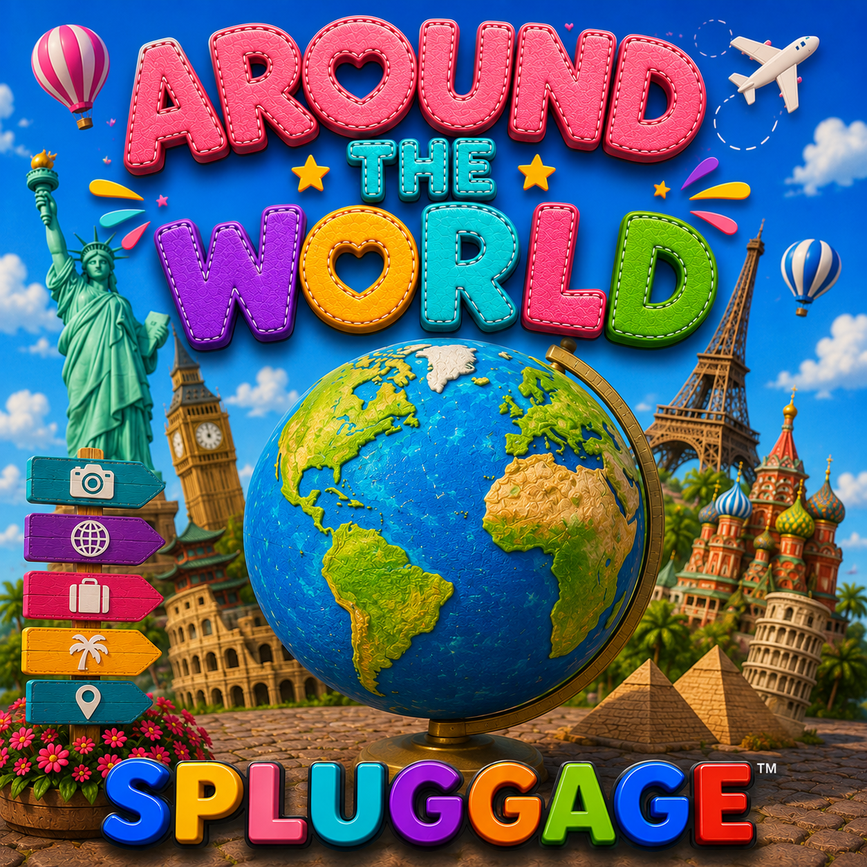 AROUND THE WORLD Cover Art