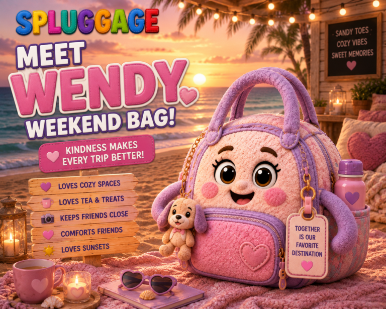 MEET WENDY WEEKEND BAG Beach Setting