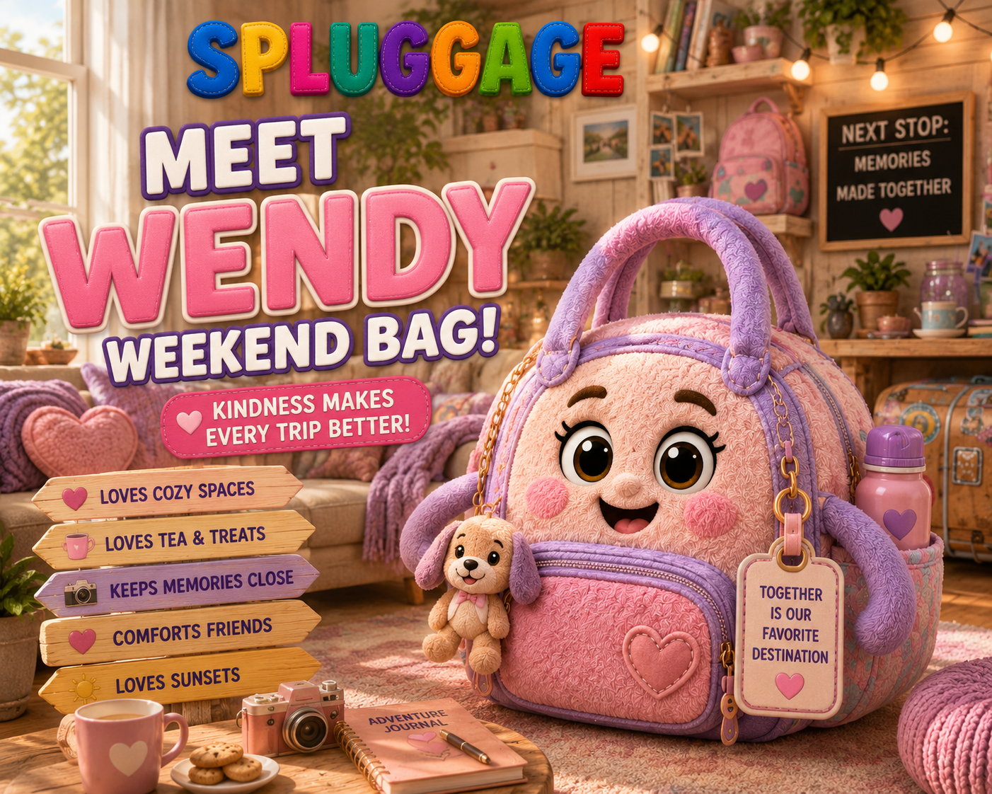 MEET WENDY WEEKEND BAG